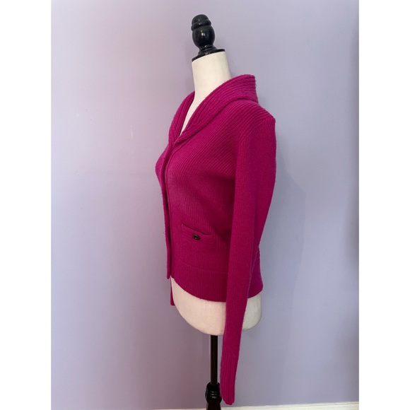 Martin + OSA pink cardigan sweater - Picture 5 of 7